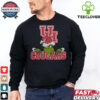 NCAA Oklahoma Sooners Logo Football Grinch Christmas T Shirt