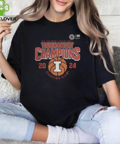 NCAA Illinois Fighting Illini Fanatics Branded 2024 Big Ten Men's Basketball Conference Tournament Champions T Shirt