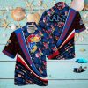 Camping I Hate People Bear Blue Aloha Hawaiian Shirt