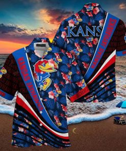 NCAA Kansas Jayhawks Blue Special Hawaiian Shirt