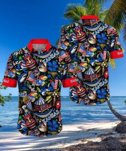 NCAA Kansas Jayhawks Flower Hawaii Shirt Summer Vibes For FootBall Fans