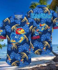 NCAA Kansas Jayhawks Hawaiian Shirt Beach Gift For Friend