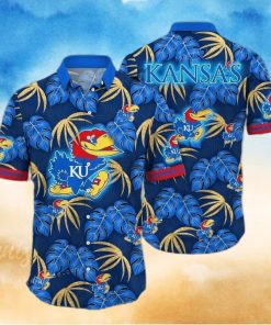 NCAA Kansas Jayhawks Hawaiian Shirt Beach Gift For Friend