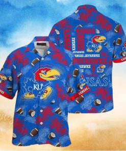 NCAA Kansas Jayhawks Hawaiian Shirt Gift For Beach Lovers