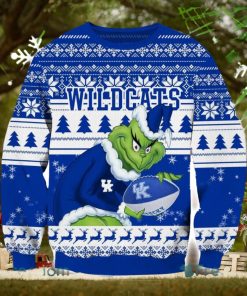 NCAA Kentucky Wildcats Grinch AOP Ugly Christmas Sweater Christmas Gift For Men And Women