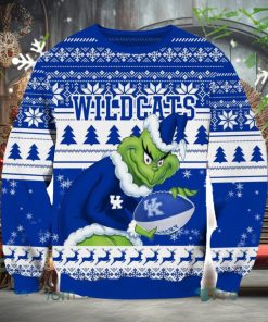 NCAA Kentucky Wildcats Grinch AOP Ugly Christmas Sweater Christmas Gift For Men And Women 1 NCAA Kentucky Wildcats Grinch AOP Ugly Christmas Sweater Christmas Gift For Men And Women