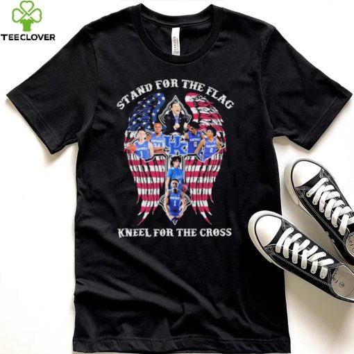 NCAA Kentucky Wildcats Men’s Basketball Stand For The Flag Kneel For The Cross Shirt