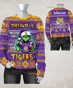 NCAA LSU Tigers They Hate Us Because They Ain’t US Sweater