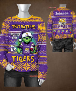 NCAA LSU Tigers They Hate Us Because They Ain’t US Sweater