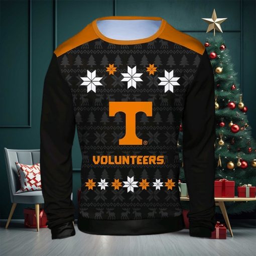NCAA Men’s Long Sleeve Shirt with Sublimated Holiday Ugly Sweater Design