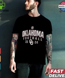 NCAA Men's Oklahoma Sooners Crimson Football Schedule T Shirt