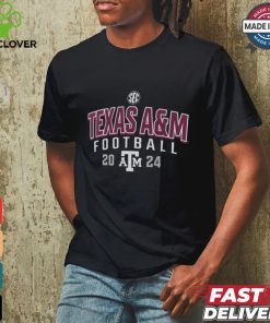 NCAA Men's Texas A&M Aggies Black Football Schedule T Shirt