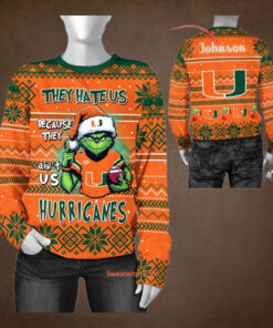 NCAA Miami Hurricanes They Hate Us Because They Ain’t US Sweater