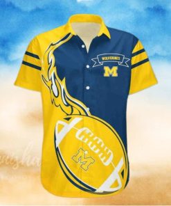 NCAA Michigan Wolverines Hawaiian Shirt Michigan Gift For Sport Fans