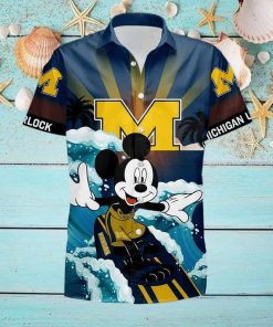 NCAA Michigan Wolverines Hawaiian Shirt