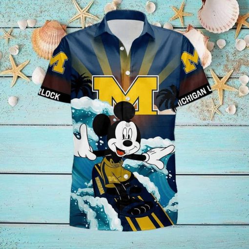 NCAA Michigan Wolverines Hawaiian Shirt