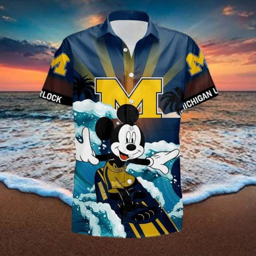 NCAA Michigan Wolverines Hawaiian Shirt