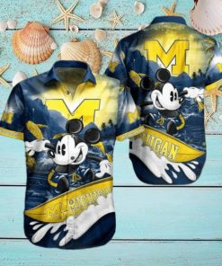 NCAA Michigan Wolverines Hawaiian Shirts