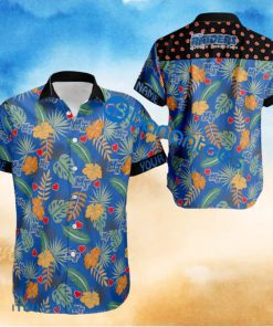 NCAA Middle Tenn Blue Raiders Heart Pattern Hawaiian Shirt