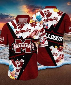 NCAA Mississippi State Bulldogs Hawaiian Shirt Gift For Beach Trip