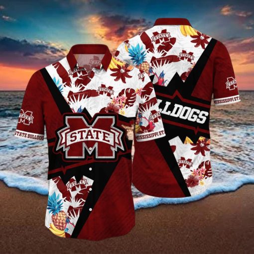 NCAA Mississippi State Bulldogs Hawaiian Shirt Gift For Beach Trip