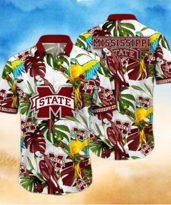 NCAA Mississippi State Bulldogs Hawaiian Shirt Practical Beach Gift For Boyfriend