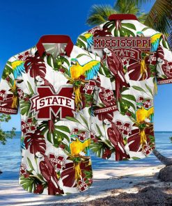 NCAA Mississippi State Bulldogs Hawaiian Shirt Practical Beach Gift For Boyfriend