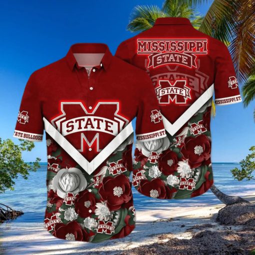 NCAA Mississippi State Bulldogs Hawaiian Shirt Practical Beach Gift For Him