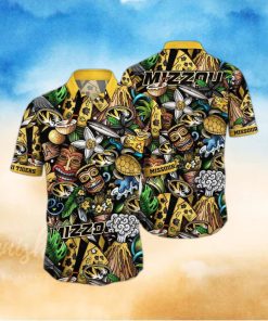 NCAA Missouri Tigers Tiki Hippie Hawaiian Shirt The Perfect Summer Vibe For FootBall Fans