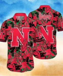 NCAA Nebraska Cornhuskers Hawaiian Shirt Beach Lovers Gift