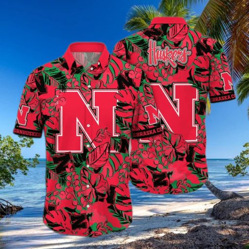NCAA Nebraska Cornhuskers Hawaiian Shirt Beach Lovers Gift