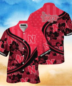 NCAA Nebraska Cornhuskers Hawaiian Shirt Custom Name Beach Gift For Him