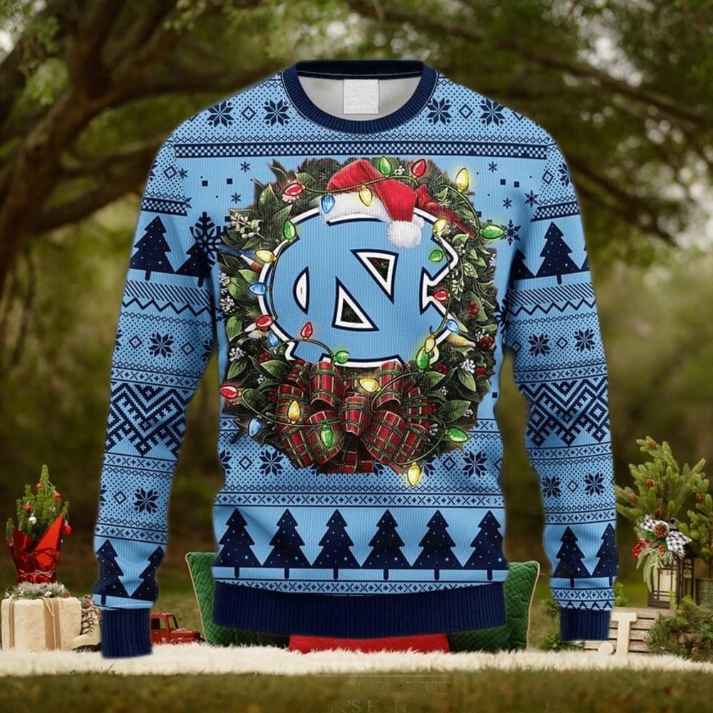 NCAA North Carolina Tar Heels Christmas Ugly 3D Sweater For Men And Women Gift Ugly Christmas NCAA North Carolina Tar Heels Christmas Ugly 3D Sweater For Men And Women Gift Ugly Christmas