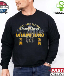 NCAA Notre Dame Football Orange Bowl Champions 2025 Fan Favorite Shirt