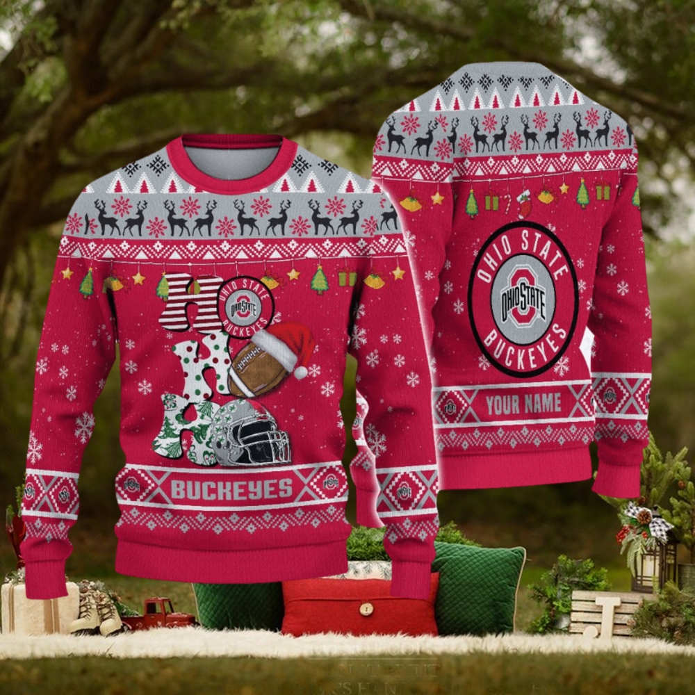 Ohio state buckeyes outlet ugly christmas sweater