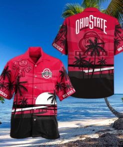 NCAA Ohio State Buckeyes Hawaiian Shirt Practical Beach Gift For Him