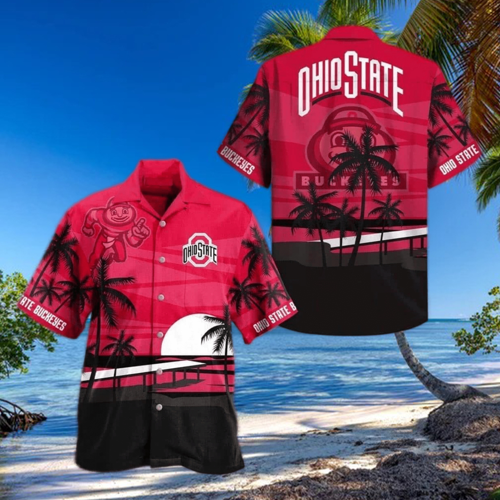 NCAA Ohio State Buckeyes Hawaiian Shirt Practical Beach Gift For Him NCAA Ohio State Buckeyes Hawaiian Shirt Practical Beach Gift For Him