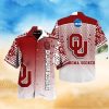 NFL Kansas City Chiefs Hawaiian Shirt Leaves Pattern White Aloha