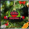 Michigan Wolverines NCAA Mickey Mouse Christmas Tree Decorations Custom Name Xmas Ornament
