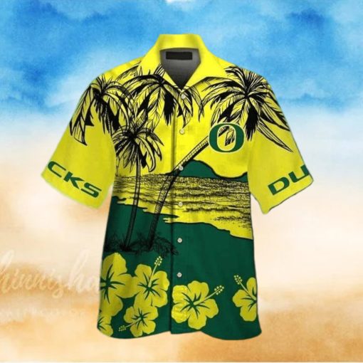 NCAA Oregon Ducks Hawaiian Shirt Practical Beach Gift For Him