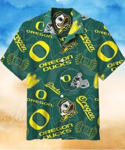 NCAA Oregon Ducks Hawaiian Shirt Summer Beach Gift