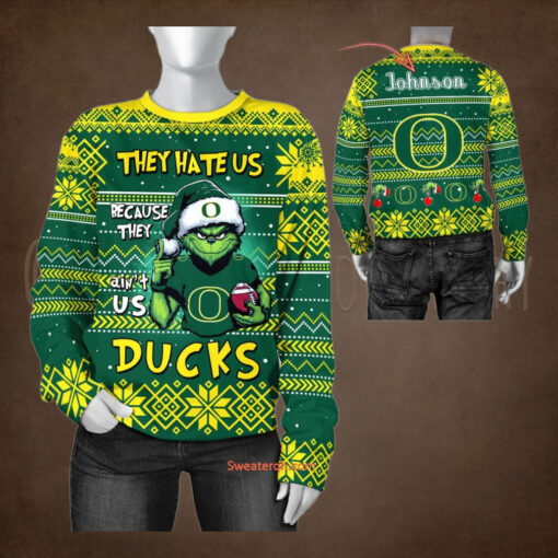 NCAA Oregon Ducks They Hate Us Because They Ain’t US Sweater