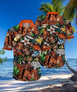 Baltimore Ravens Vintage Coconut Tree Aloha Hawaiian Shirt