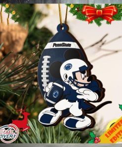 NCAA Penn State Nittany Lions Mickey Mouse Christmas Ornament 2023 Christmas Tree Decorations