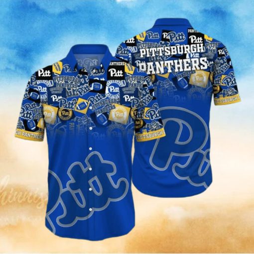 NCAA Pitt Panthers Hawaiian Shirt Beach Gift For Him