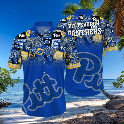 NCAA Pitt Panthers Hawaiian Shirt Beach Gift For Him