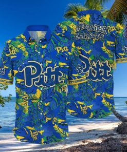 NCAA Pitt Panthers Hawaiian Shirt Birthday Gift For Beach Lovers