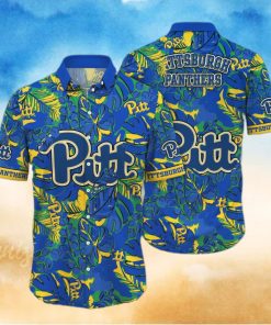 NCAA Pitt Panthers Hawaiian Shirt Birthday Gift For Beach Lovers