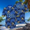 Great Dane In Tropical Plants Pattern Blue And White Hawaiian Shirt Best Gift For Dog Lover