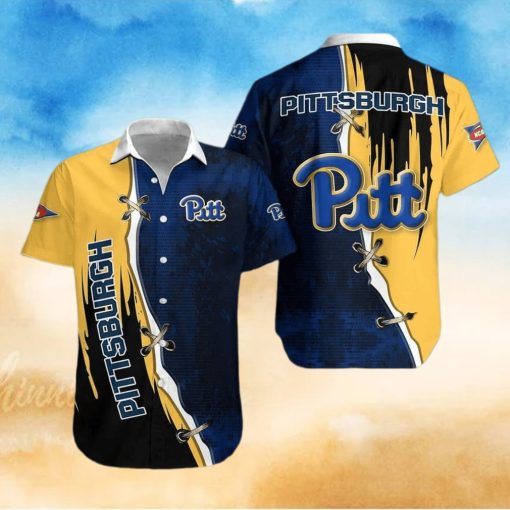 NCAA Pitt Panthers Hawaiian Shirt Practical Beach Gift For Him